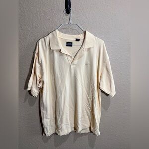 IZOD Men's Polo Shirt in Cream Yellow